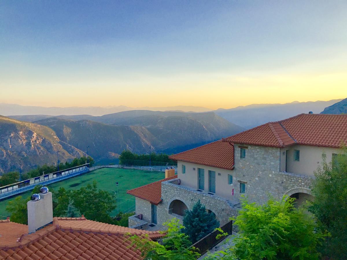 Aegli Arachova Hotel Ngoại thất bức ảnh